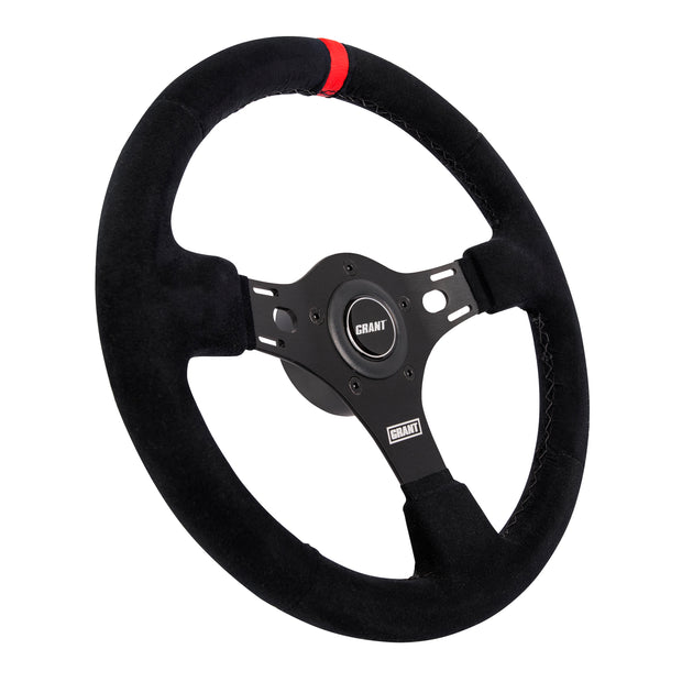 #1081	Racing Wheel Ultrasuede Top Marker Red