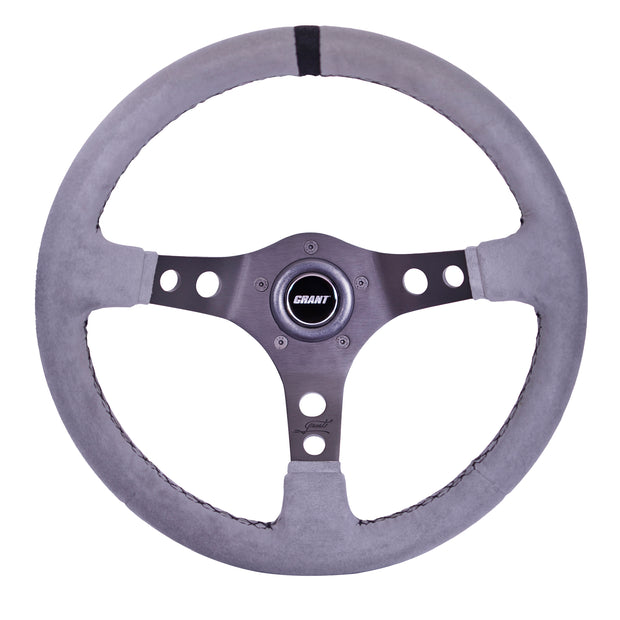 #8514	Race Gray Ultrasuede Wheel