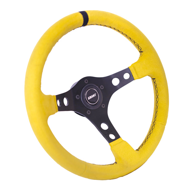 #8517	Race Yellow Ultrasuede Wheel