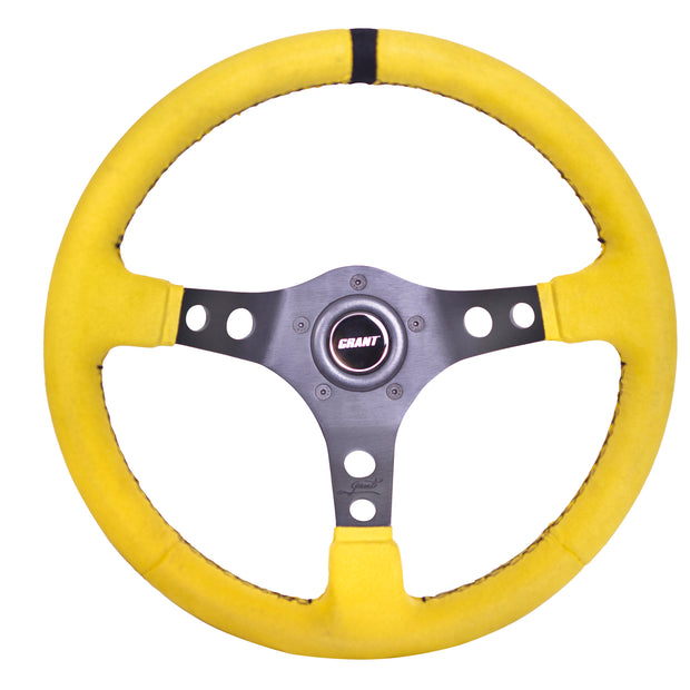 #8517	Race Yellow Ultrasuede Wheel