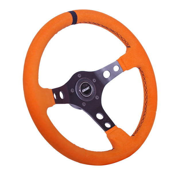 #8519	Race Orange Ultrasuede Wheel