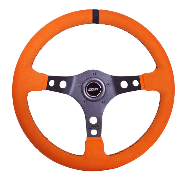 #8519	Race Orange Ultrasuede Wheel