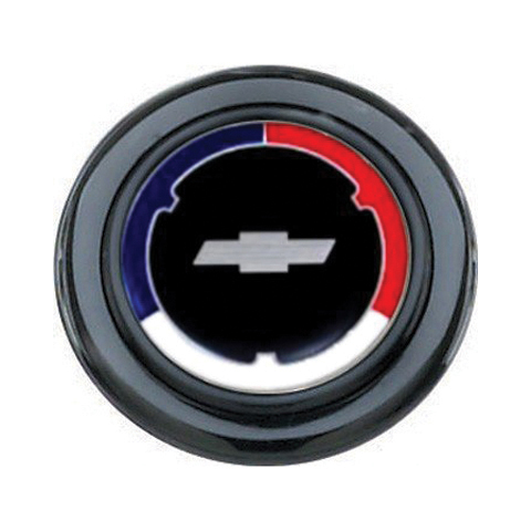 Part 5657 Cheverolet Red/White/Blue Horn Button