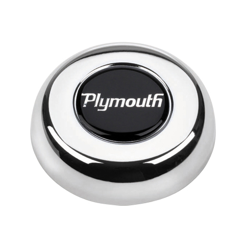 Part 5694 Plymouth Chrome Horn Button