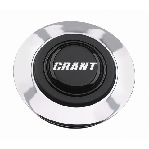 Part 5863 Grant Polished Billet with Trim Ring Horn Button