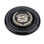 Part 5653 Cadillac Gold Crest Chrome Horn Button