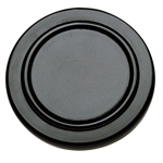 Part 5899 Black No Logo Horn Button