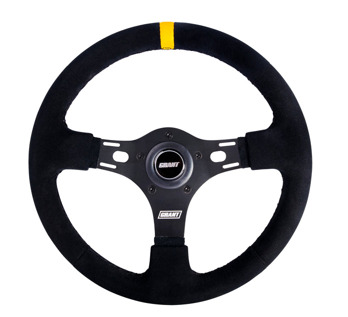 #1080	Racing Wheel Ultrasuede Top Marker Yellow
