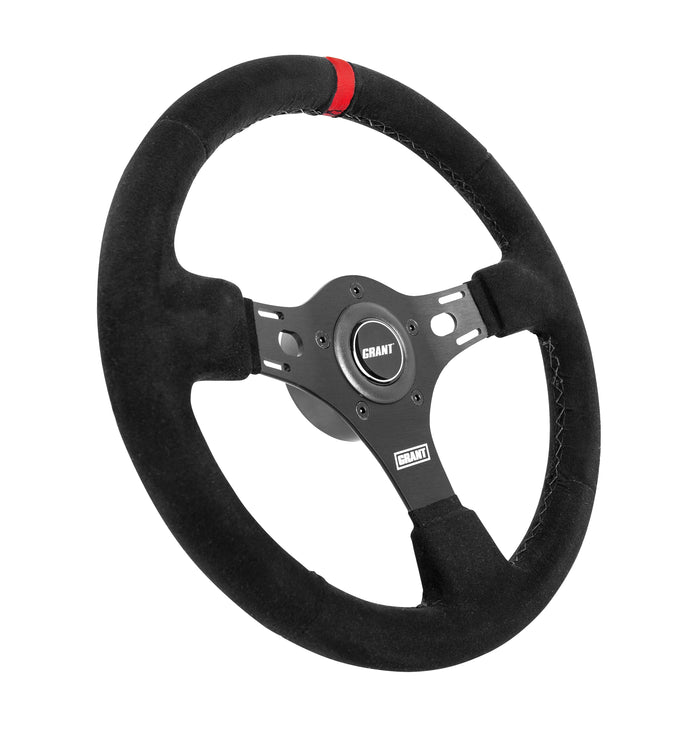 #1081	Racing Wheel Ultrasuede Top Marker Red