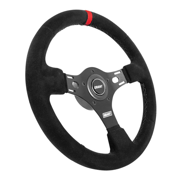 #1081	Racing Wheel Ultrasuede Top Marker Red