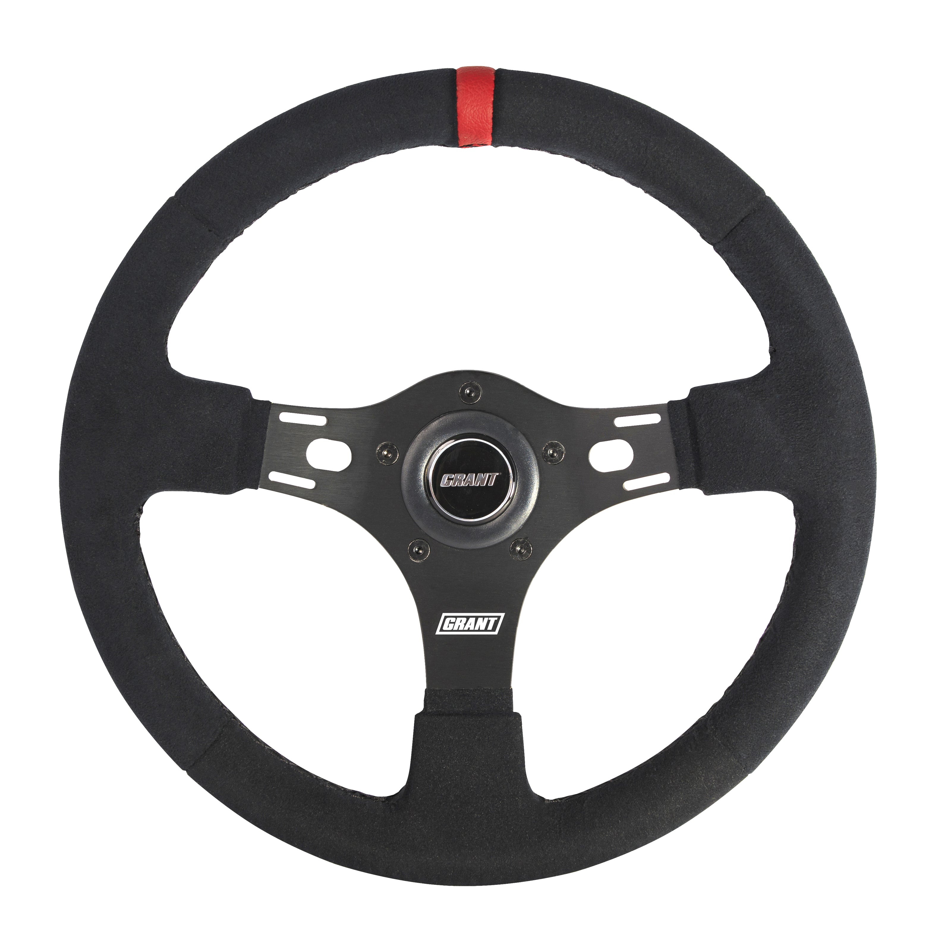 #1081	Racing Wheel Ultrasuede Top Marker Red