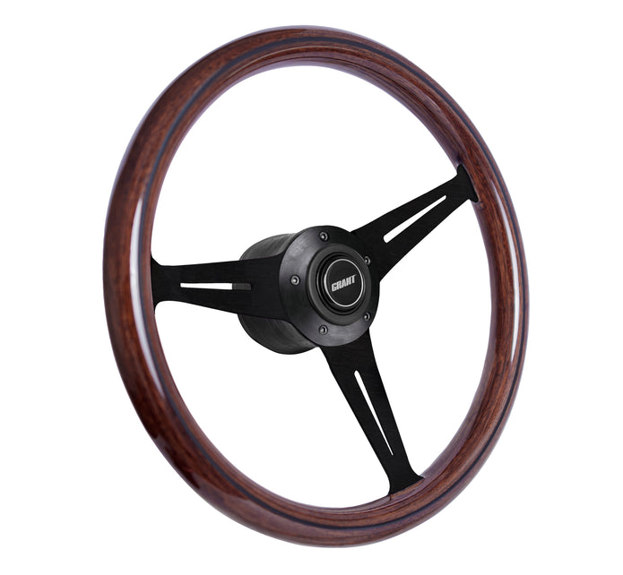 #1176	Collectors Black Line in Mahogany Grip, Black Spoke