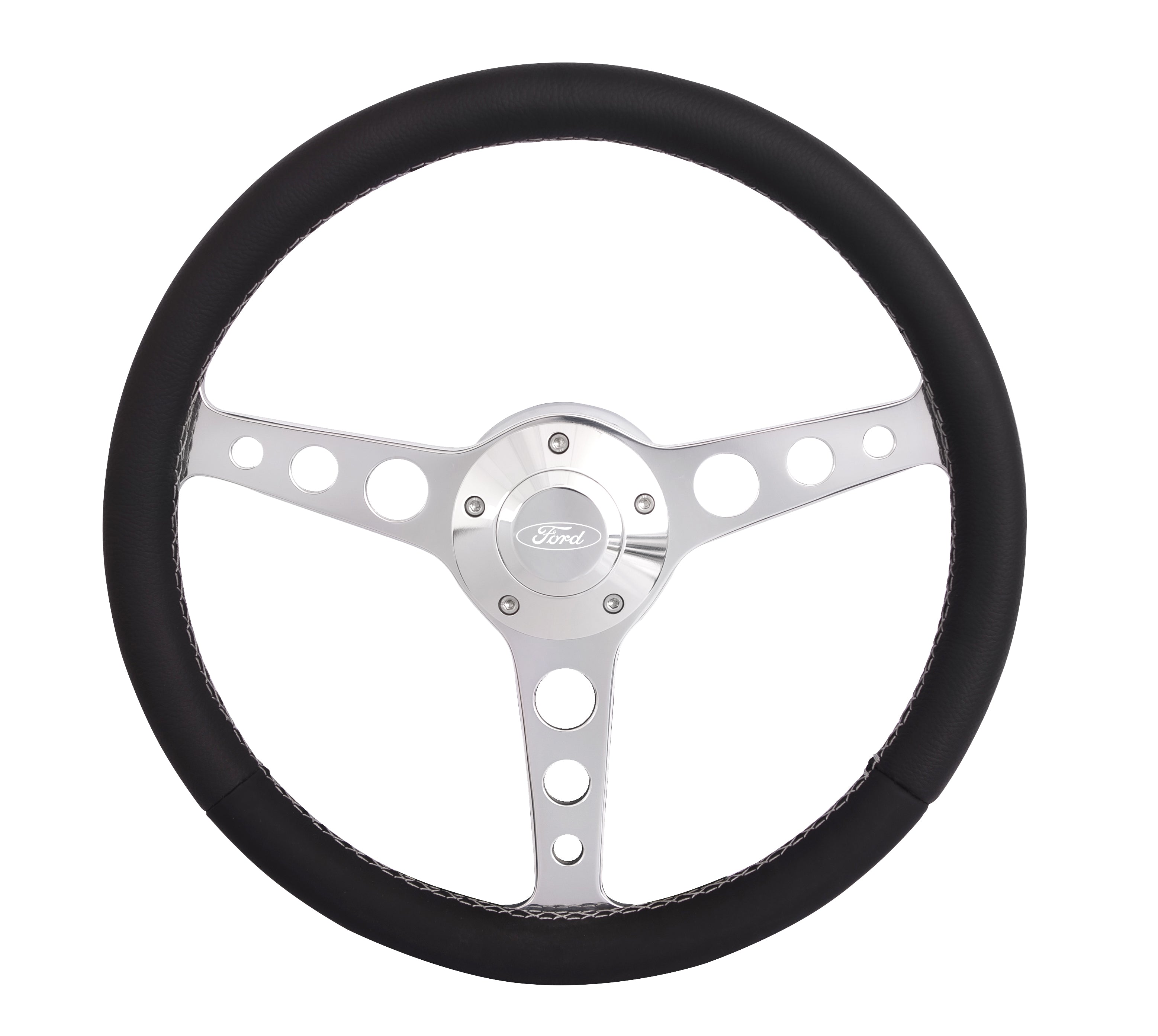 #1922 Billet Classic Series Polished Wheel Ford & Install Kit