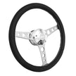#1924 Billet Classic Series Polished Wheel Jeep Logo & Install Kit