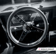 #1926 Billet Classic Series Black Wheel Chev Logo & Install Kit
