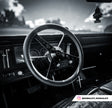 #1926 Billet Classic Series Black Wheel Chev Logo & Install Kit