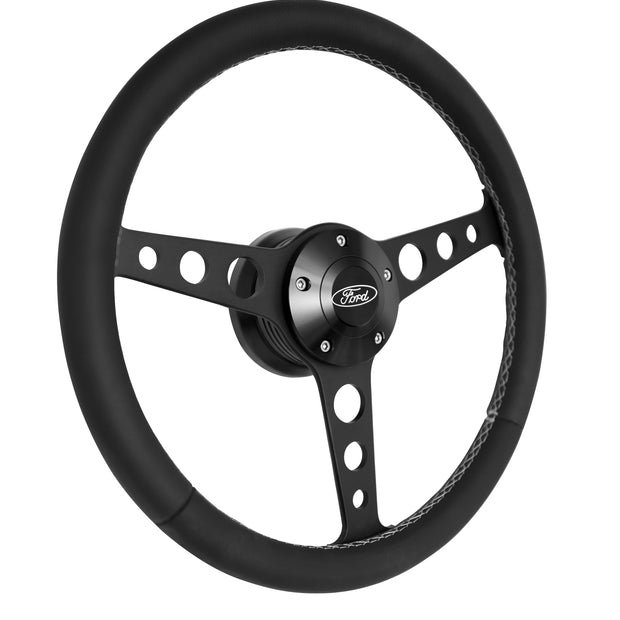 # 1927 Billet Classic Series Black Wheel Ford Logo & Install Kit