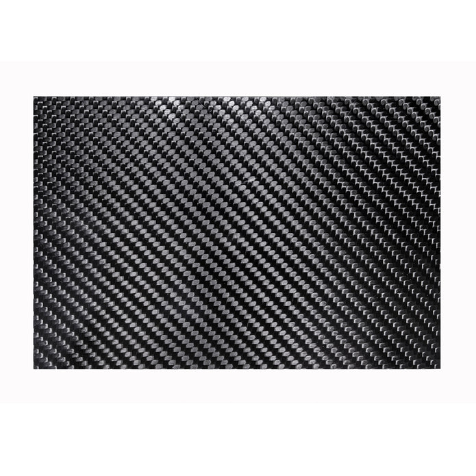 #205	Real Carbon Fiber Sheet. Autoclave Dry vacuum pressed low gloss-matte finishing. Size 24 Inches X 39 Inches