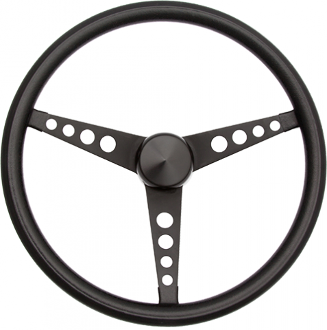 #279 Classic 15" Black Vinyl Wheel