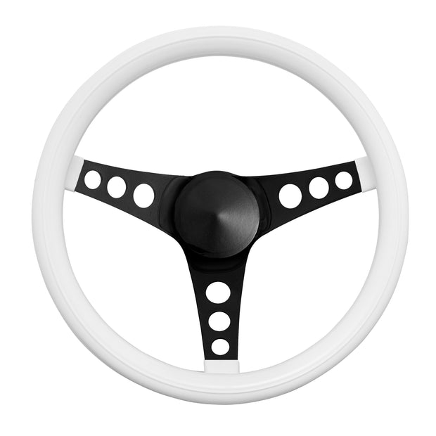 #338W Classic Wheel White Grip