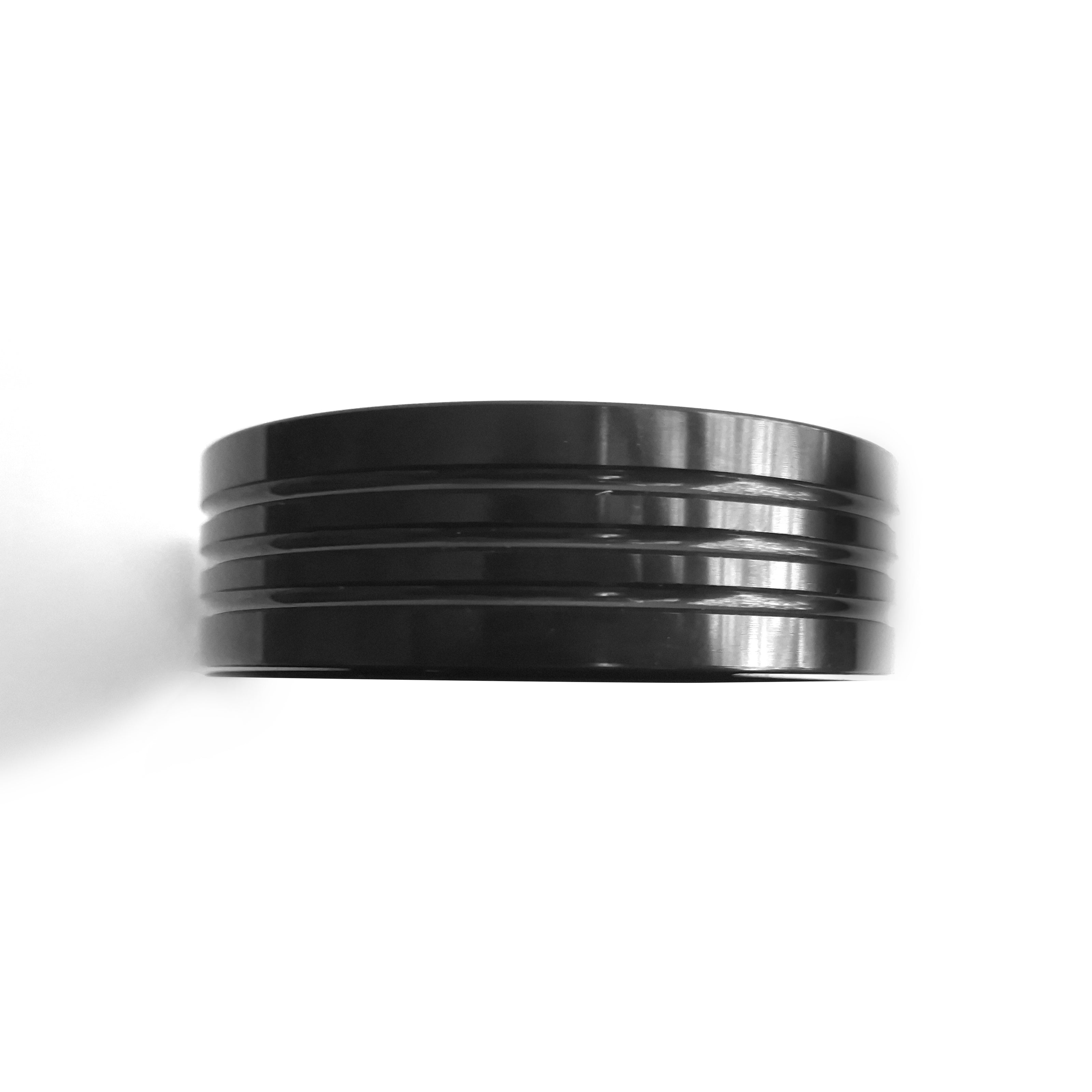 #4001	1’’ Black  Aluminum Billet Spacer