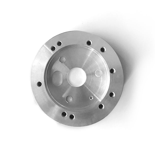 #4003	2’’High Gloss Polished Aluminum Billet Sleeve