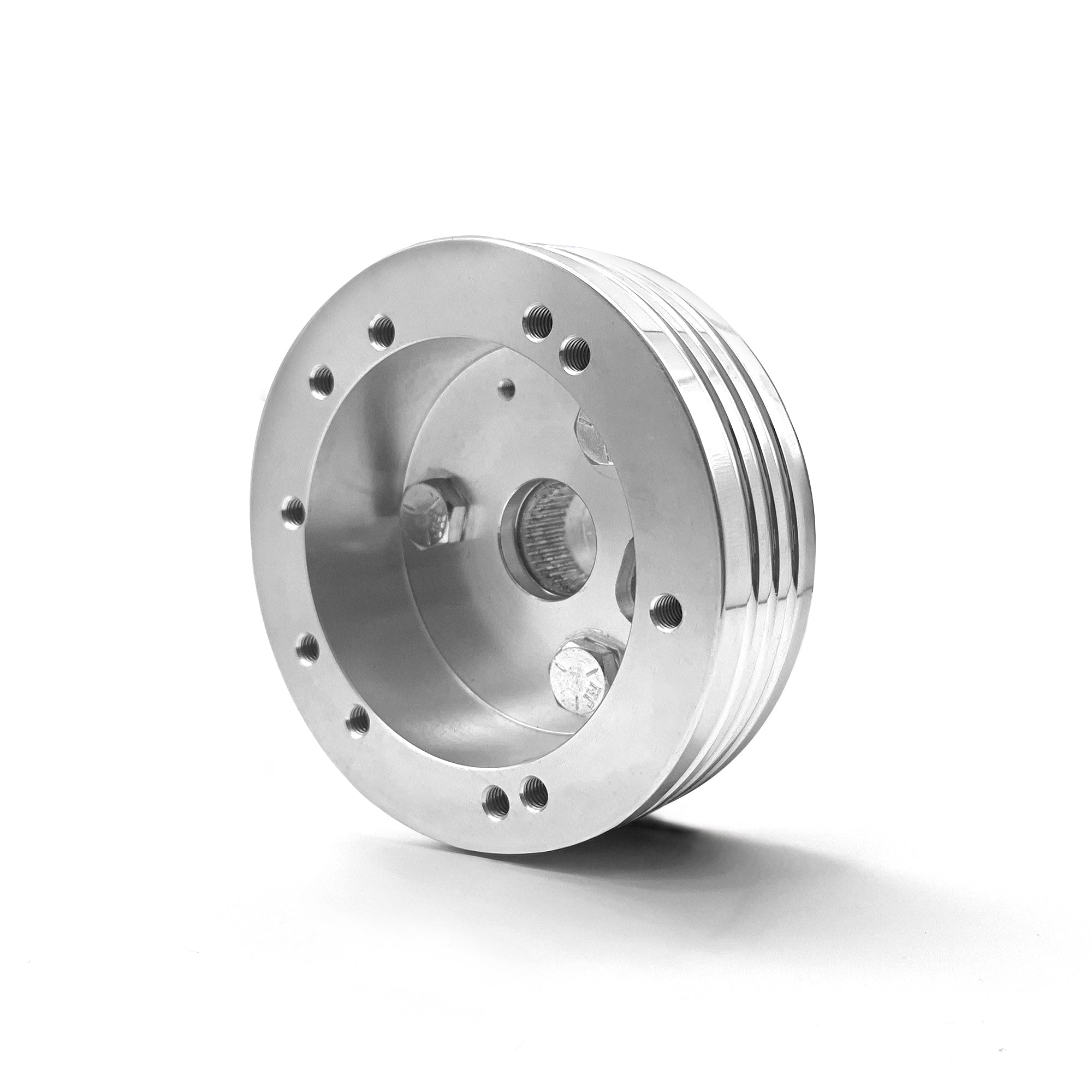 #4003	2’’High Gloss Polished Aluminum Billet Sleeve