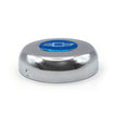 #5630	Chromed Horn Button - Chevy Bow Tie (Blu/Slv)