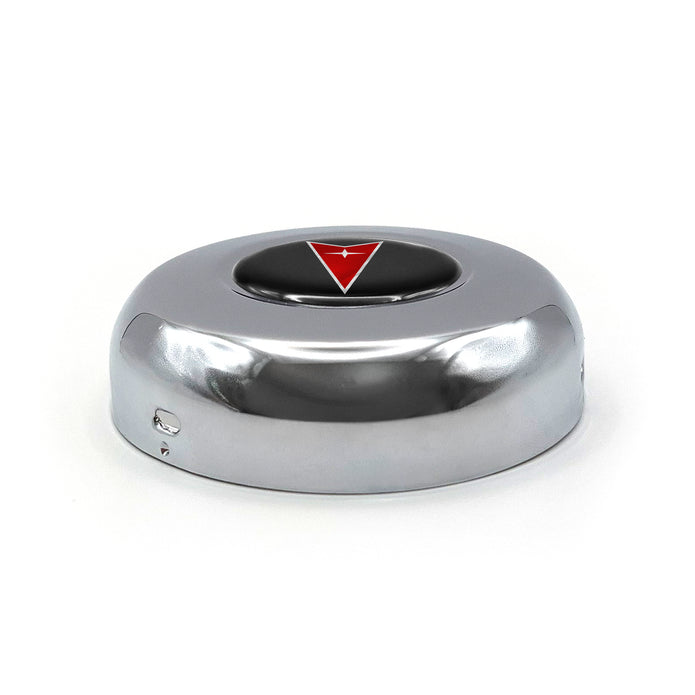 #5635	Chromed Horn Button - Pontiac