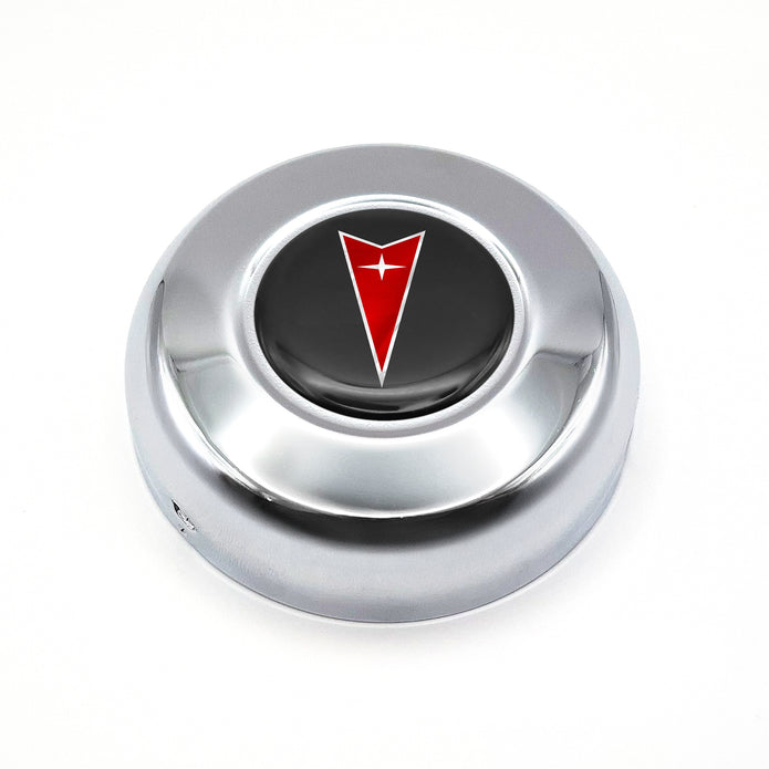 #5635	Chromed Horn Button - Pontiac