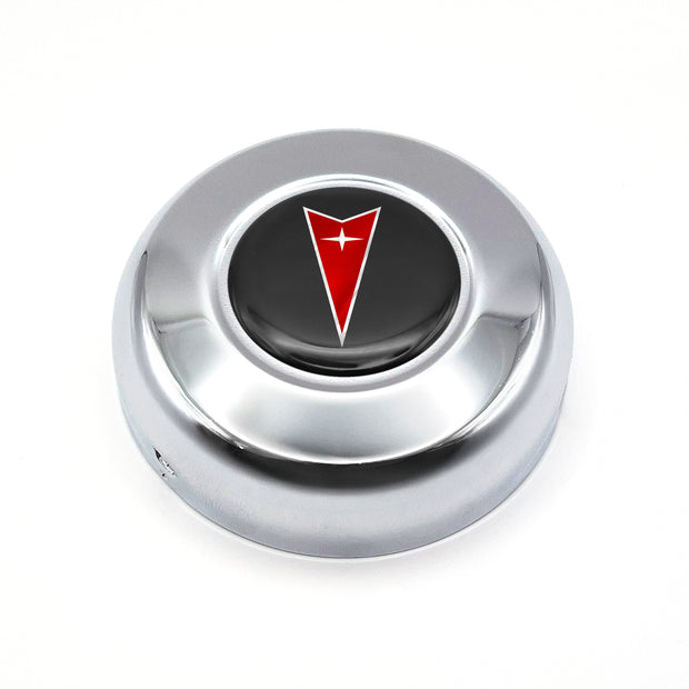 #5635	Chromed Horn Button - Pontiac