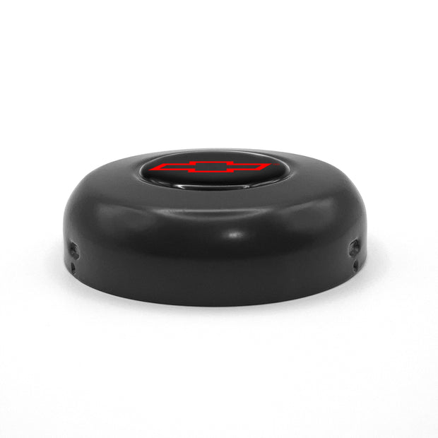 #5640-B Horn Button - Chevy Bow Tie (Blk/Red)