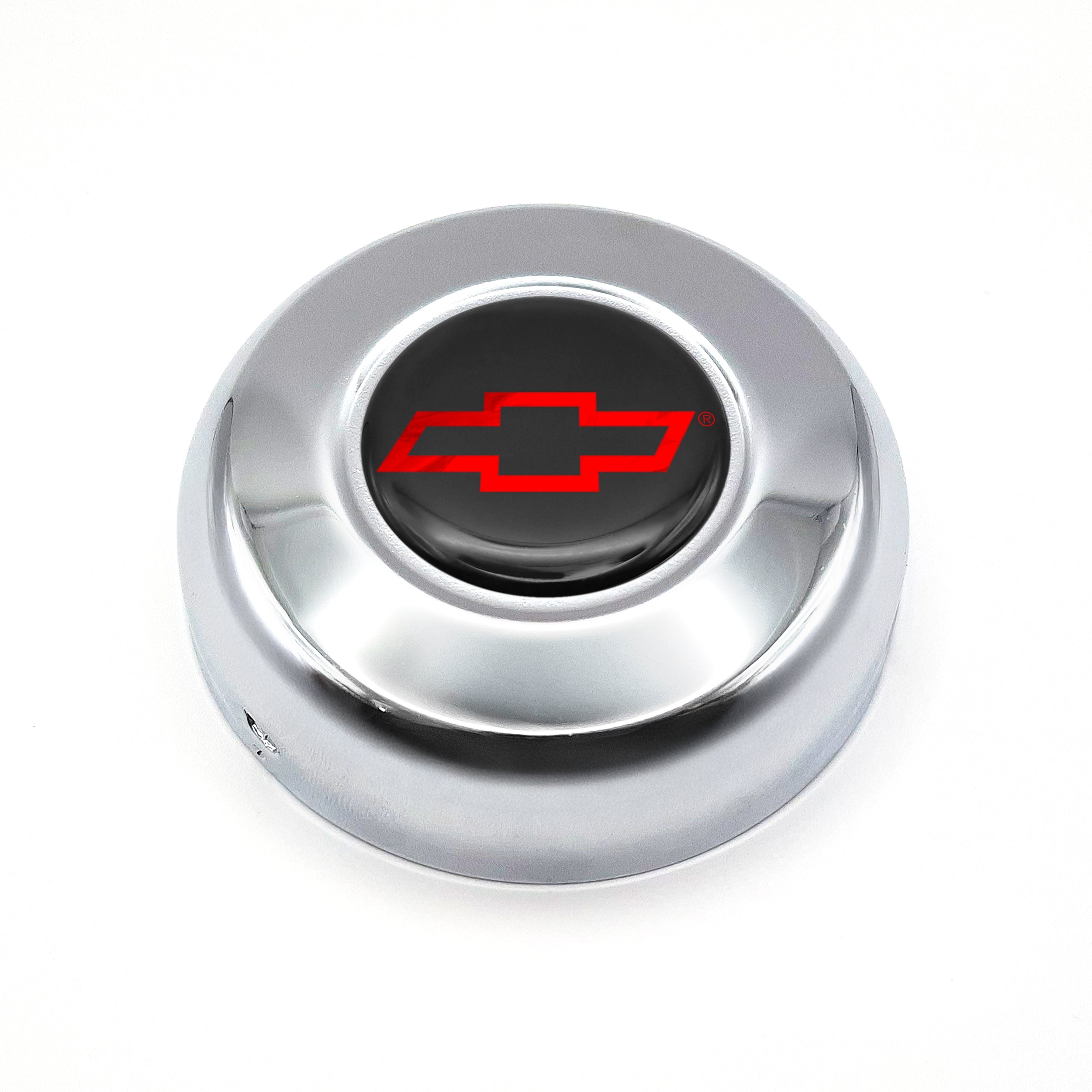 5640 Chromed Horn Button - Chevy Bow Tie (Blk/Red) – GRANT