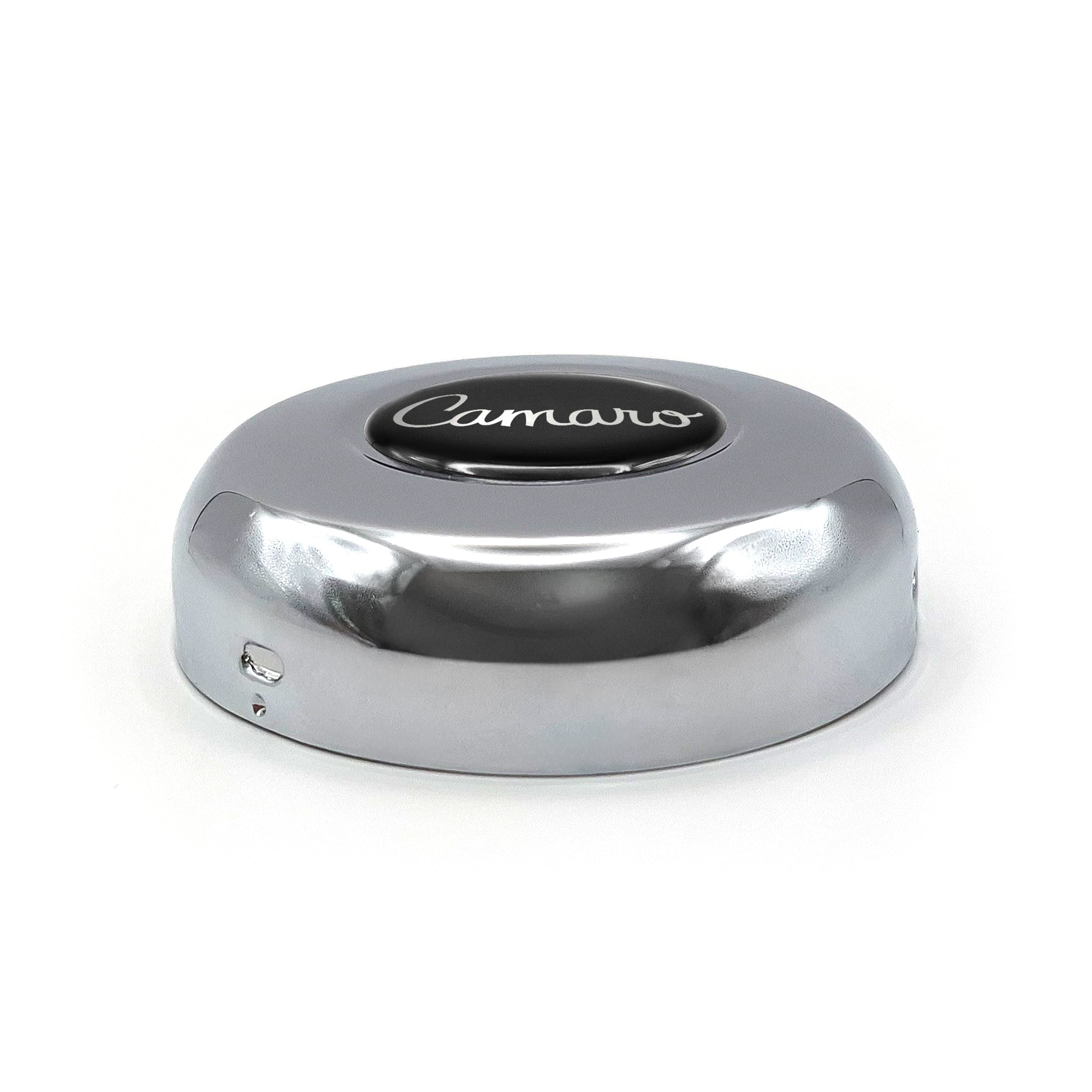 #5641	Chromed Horn Button - Camaro Script