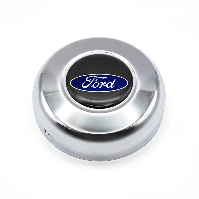 #5685	Chromed Horn Button - Ford Script