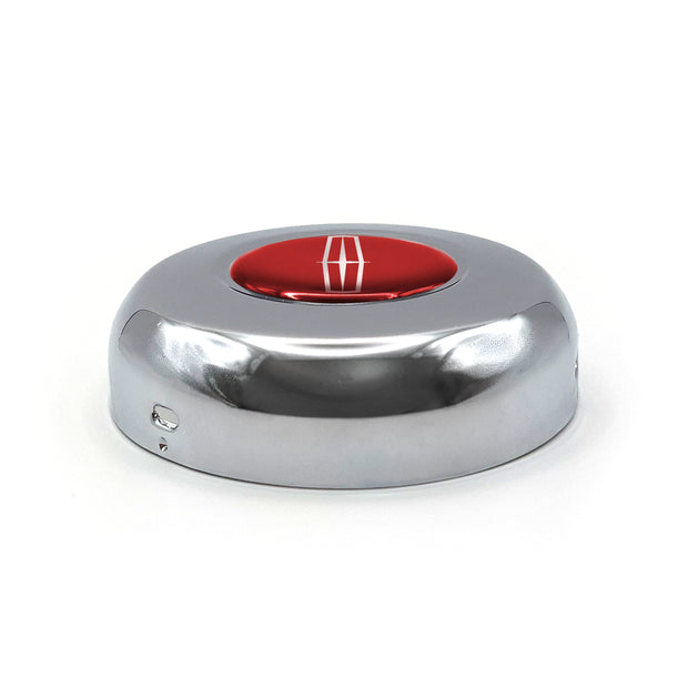 #5686	Chromed Horn Button - Lincoln