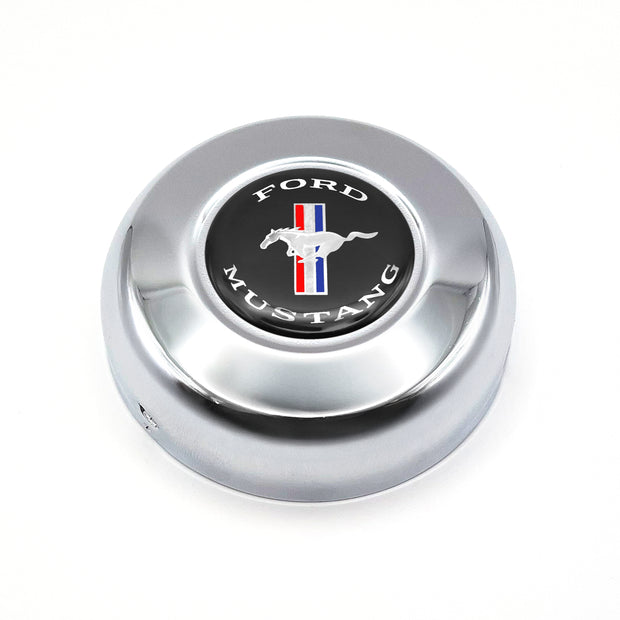 #5688	Chromed Horn Button - Mustang
