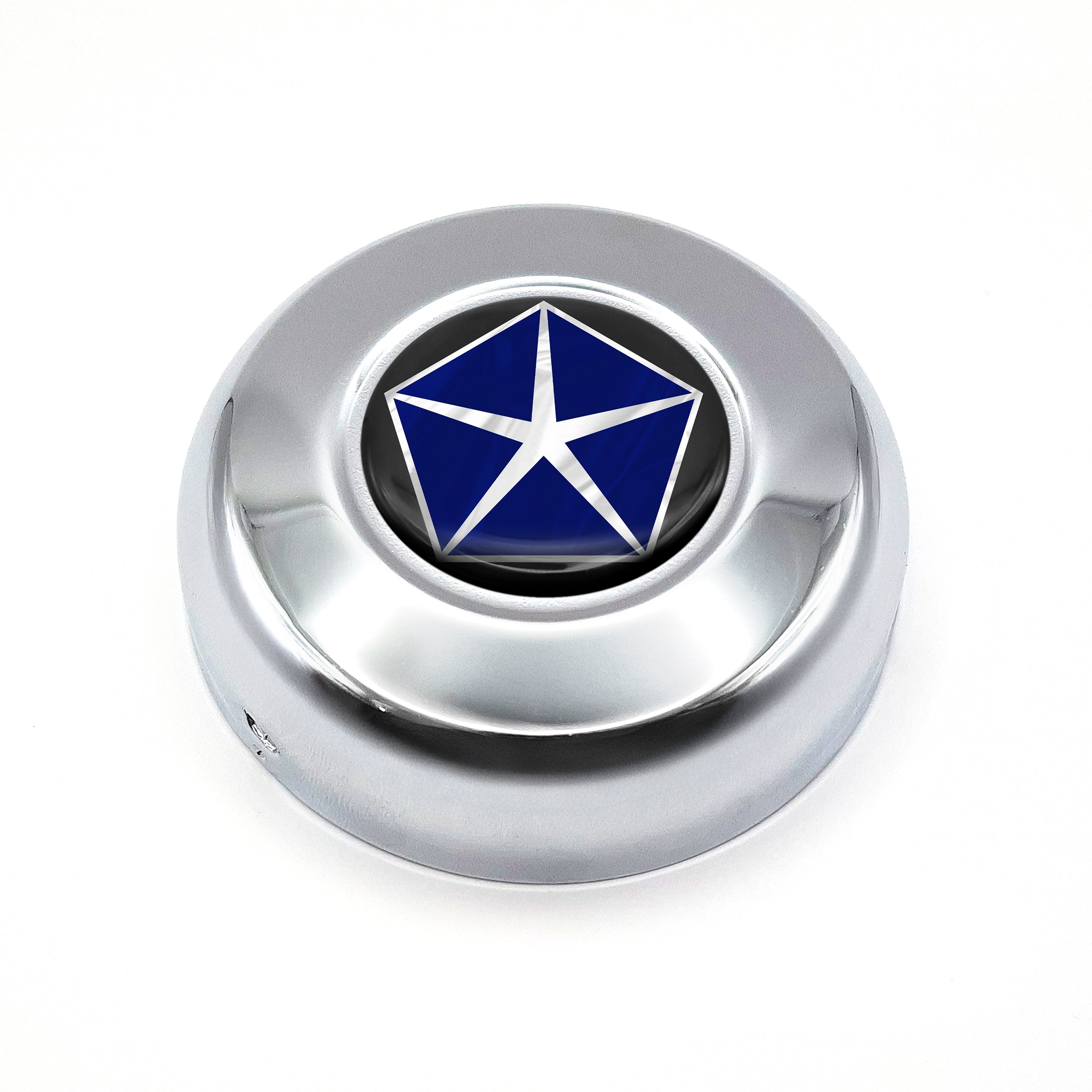 #5693 Chromed Horn Button - Chrysler Pentastar – GRANT Steering Wheels