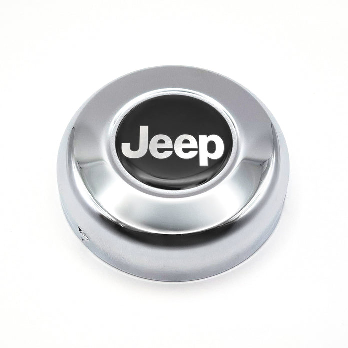 #5695	Chromed Horn Button - Jeep