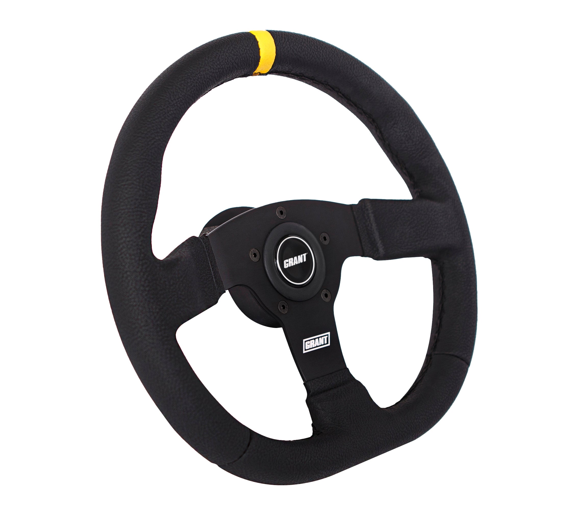 #603 D Wheel Red Center Stripe & stiching, Plastic Center Cap
