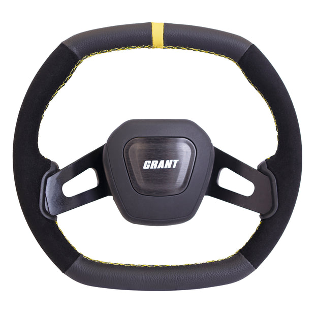 #684 C8 Performance Yellow Center Stripe