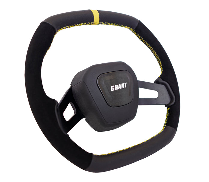 #684 C8 Performance Yellow Center Stripe