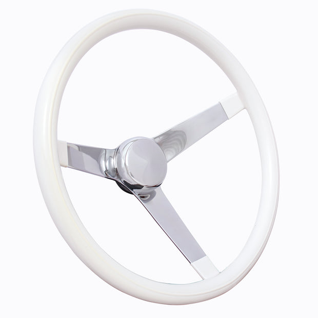 #830W	Classic Wheel White Grip