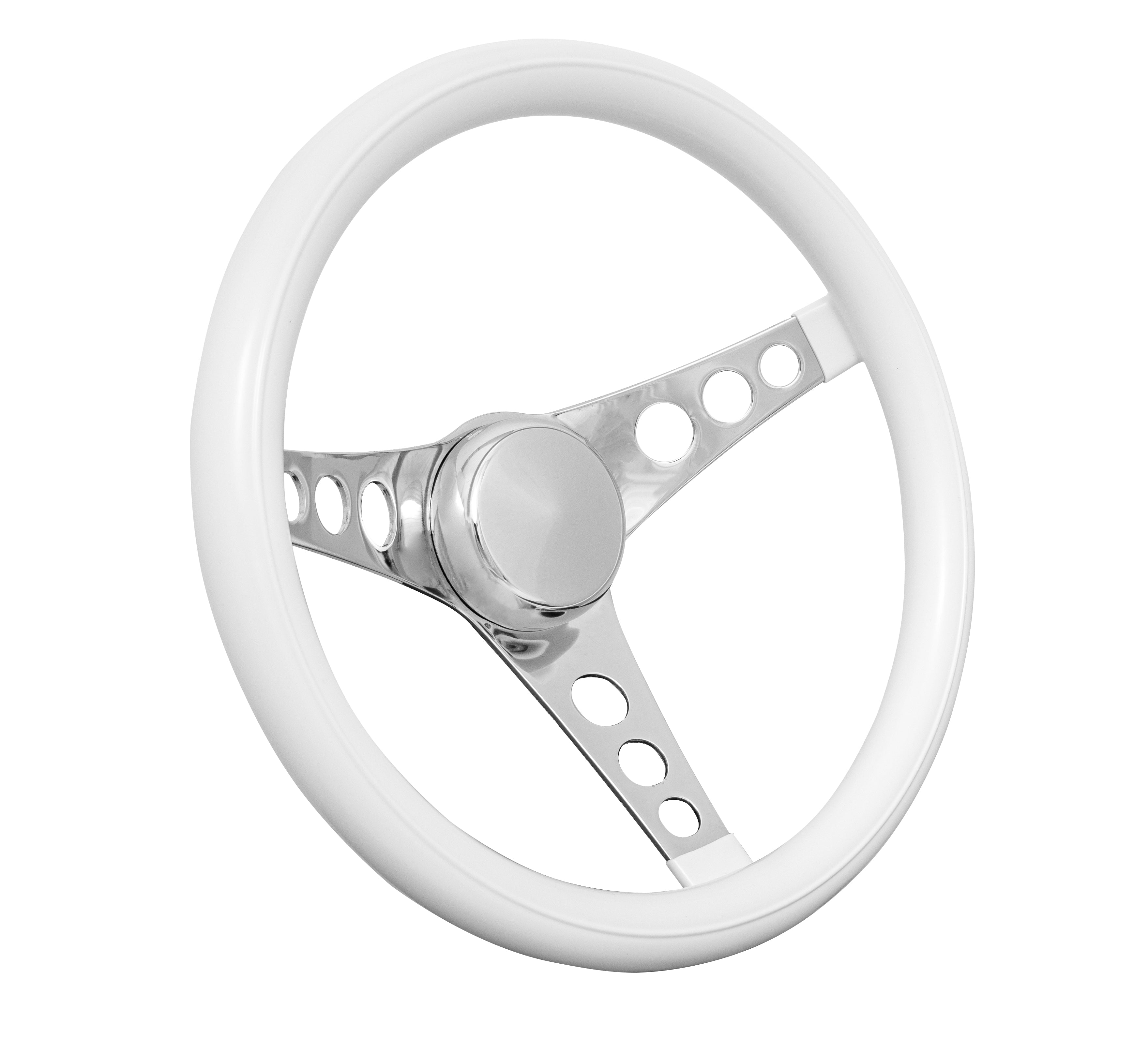 838W Classic Wheel White Grip – GRANT Steering Wheels