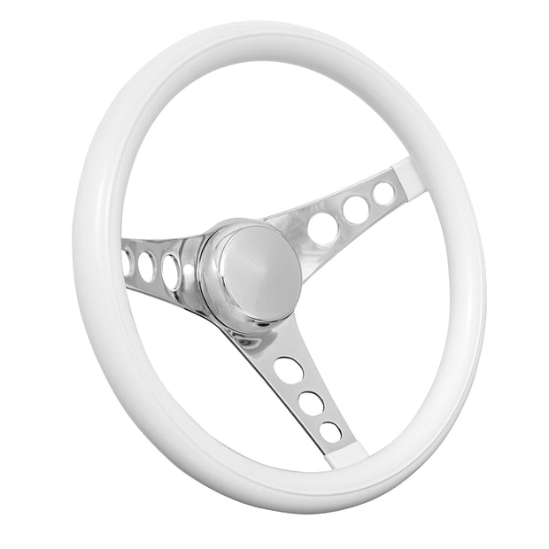 #838W	Classic Wheel White Grip