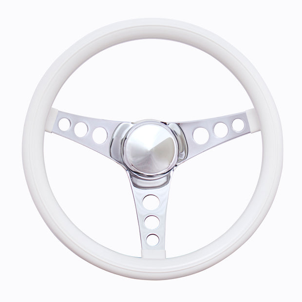 #838W	Classic Wheel White Grip
