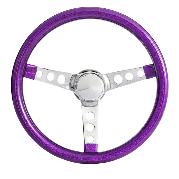 #8463	Classic 15" Metal Flake Purple