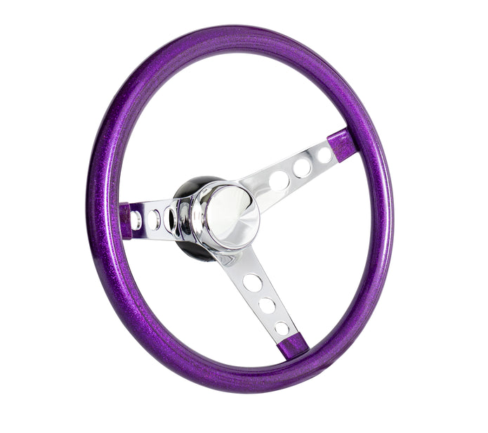 #8463	Classic 15" Metal Flake Purple