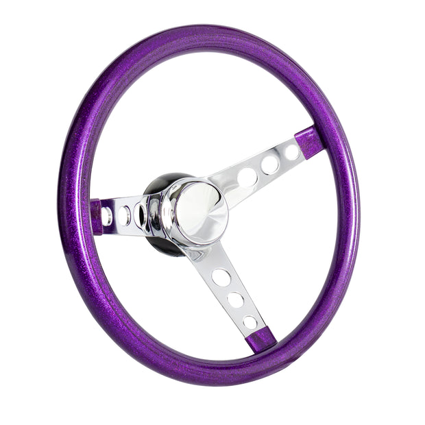 #8463	Classic 15" Metal Flake Purple