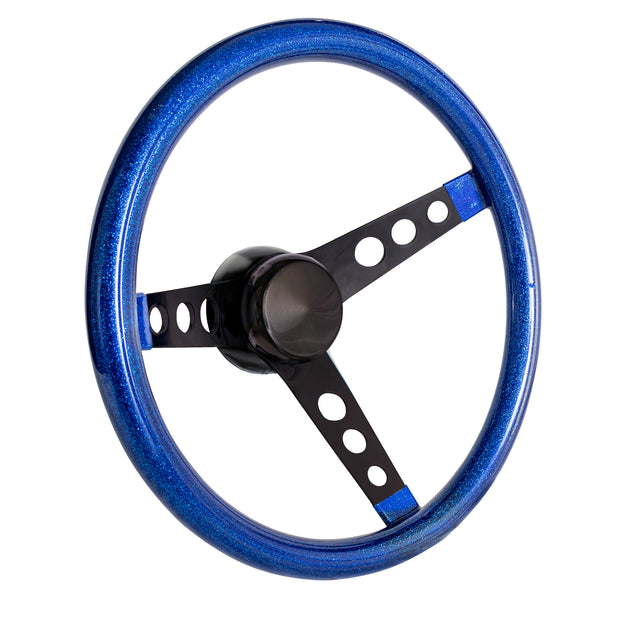 #8456	Classic 13.5 " Metal Flake Blue